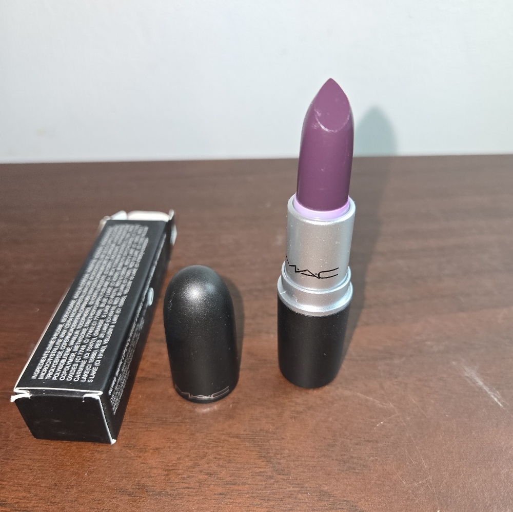 MAC Cosmetics Purple Matte Lipstick Bold Statement